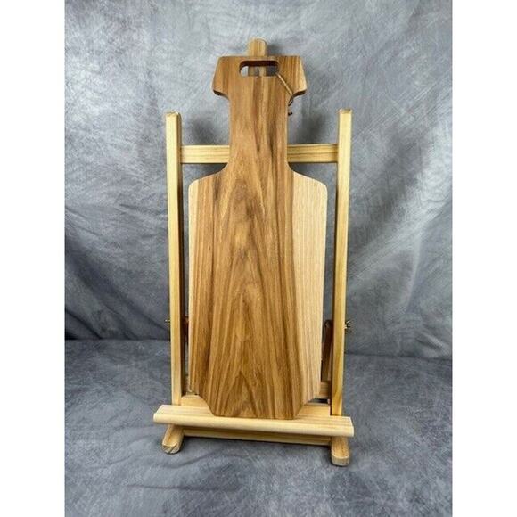 Unbranded Other - Handcrafted Wooden Bread/ Charcuterie Cutting Board for Meat Cheese Bread